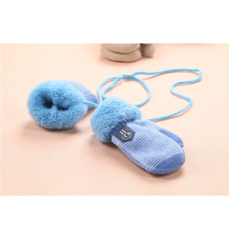 Baby Winter Knitted Gloves