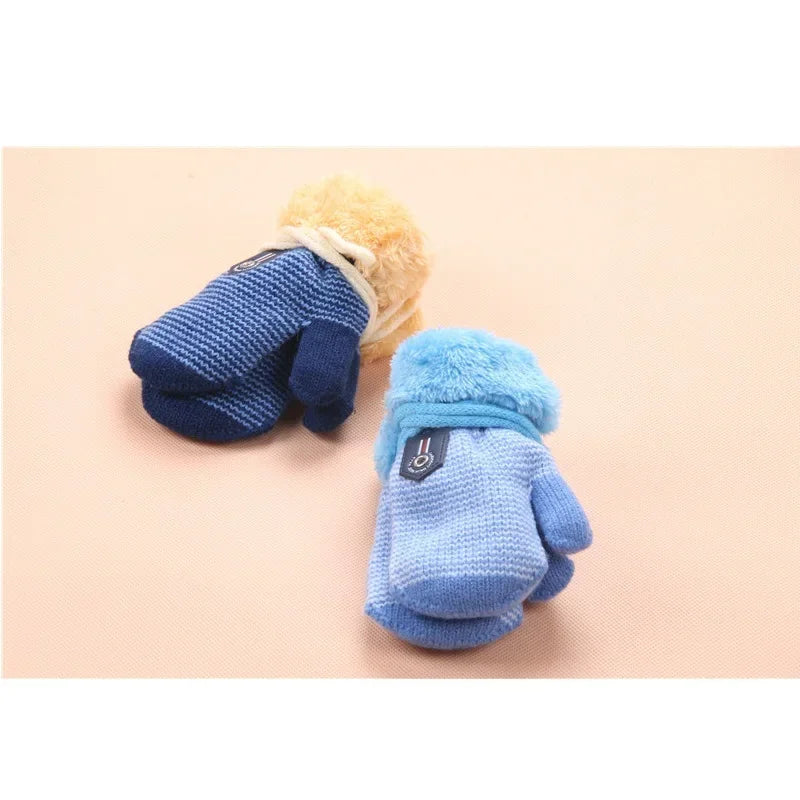 Baby Winter Knitted Gloves