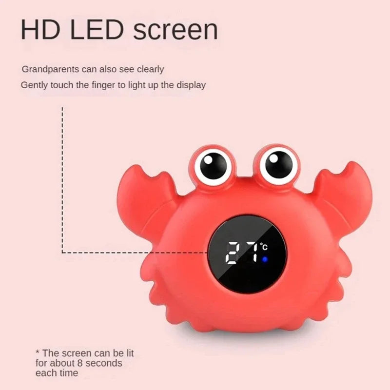 Cartoon Digital LED Display Water Temperature