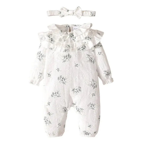 Newborn Spring and Autumn Bodysuit