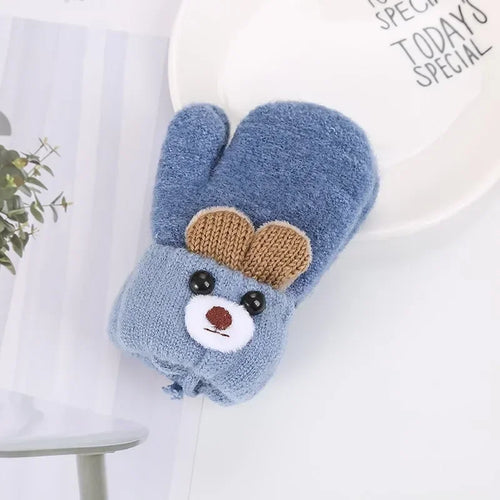 Cute Cartoon Bear Baby Gloves