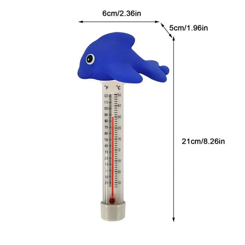 Shark Duck Turtle Water Thermometer