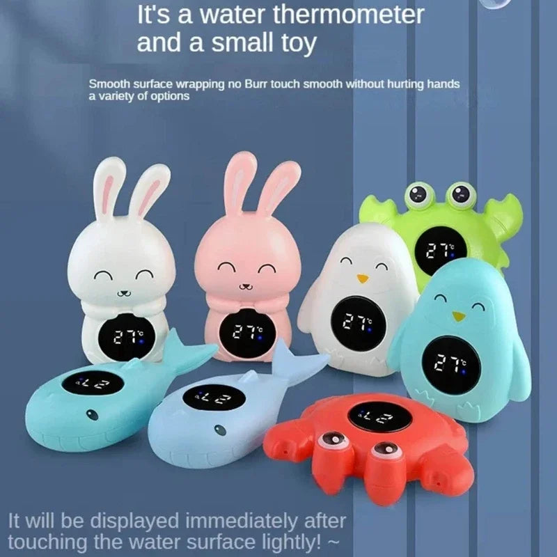 Cartoon Digital LED Display Water Temperature