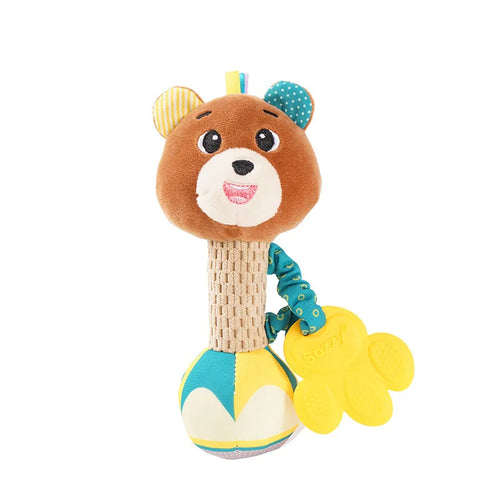 Soft Stuffed Animal Rattle Hand Grip Baby Toys