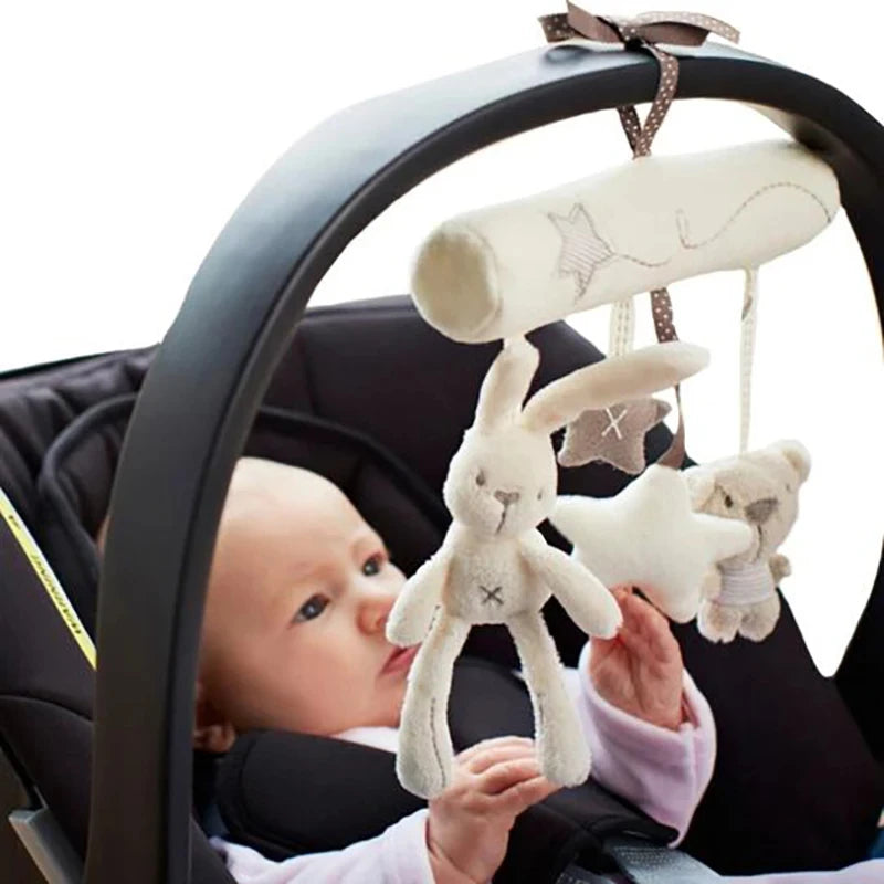 Baby Hand Bell Safety Seat Plush Toy