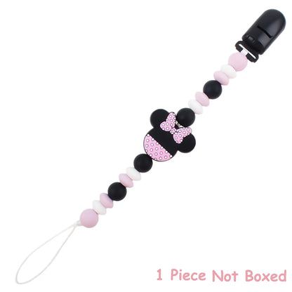 Baby Silicone Pacifier Clip