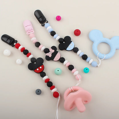 Baby Silicone Pacifier Clip