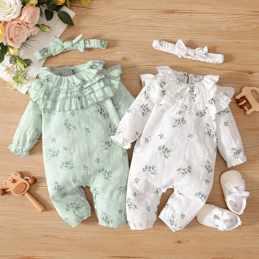 Newborn Spring and Autumn Bodysuit