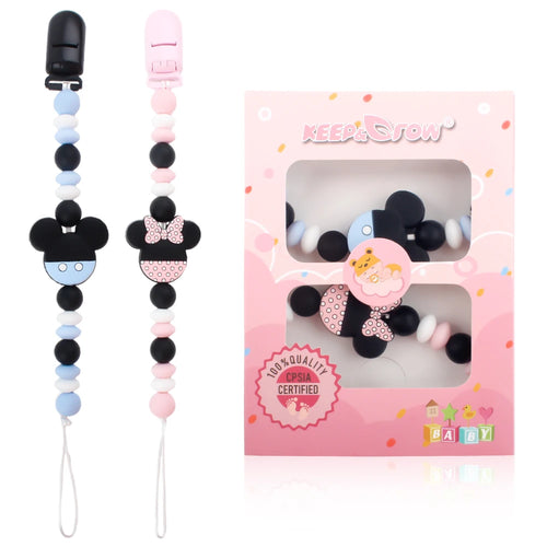 Baby Silicone Pacifier Clip