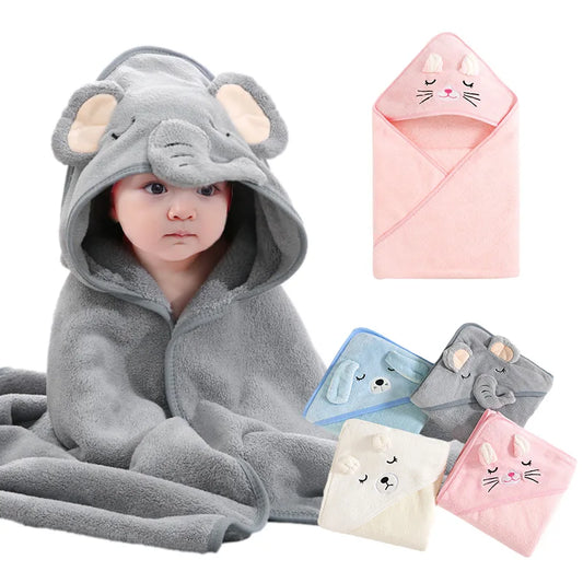 Cartoon Baby Bath Towels