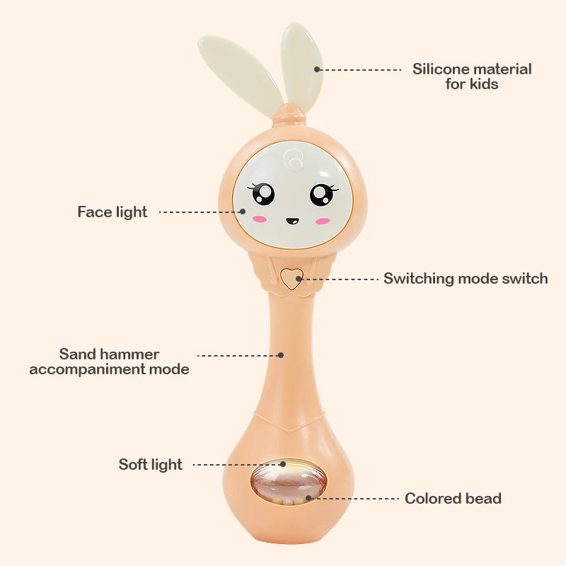 Baby Music Teether Rattle Toy