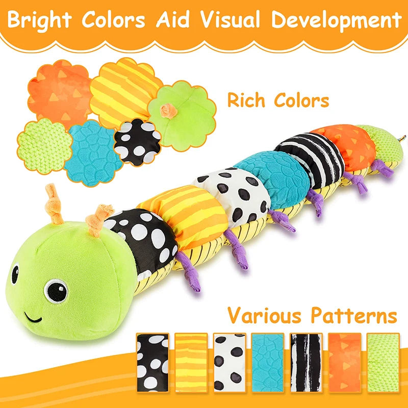 Baby Rattle Musical Caterpillar Plush Toys