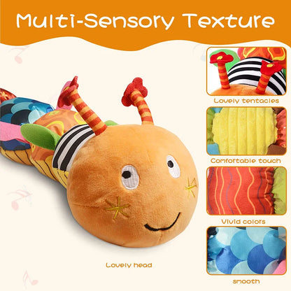 Baby Rattle Musical Caterpillar Plush Toys