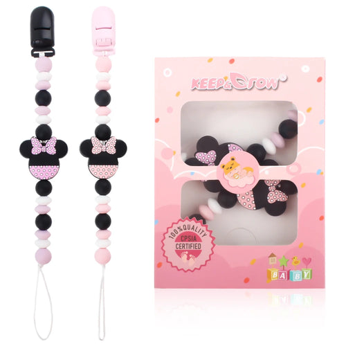 Baby Silicone Pacifier Clip