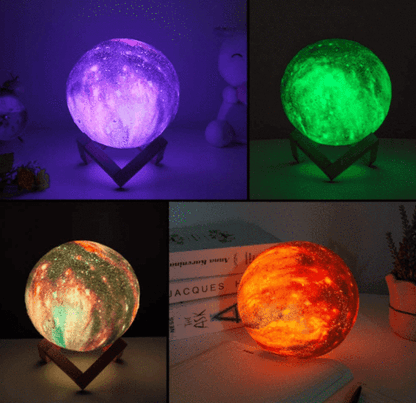 3D Printing Moon Lamp