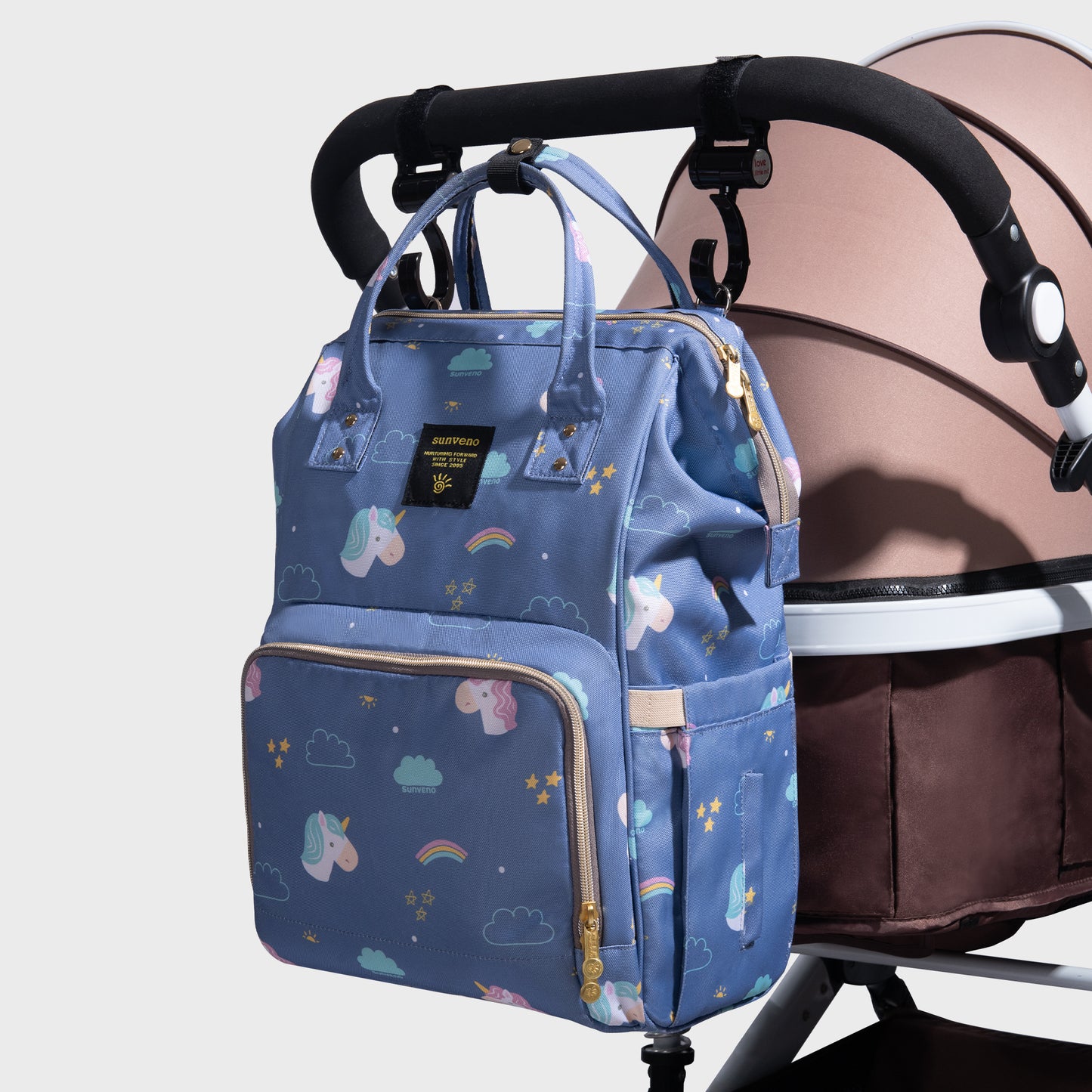 Fish-Opening Diaper Bag