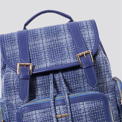 Fashion Tweed Baby Diape Backpack