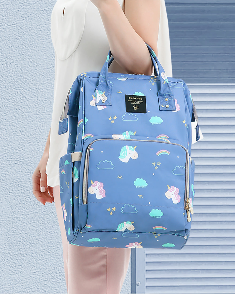 Fish-Opening Diaper Bag