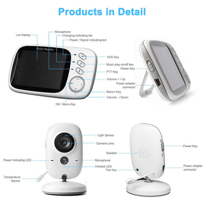 Hridz VB603 Video Baby Monitor